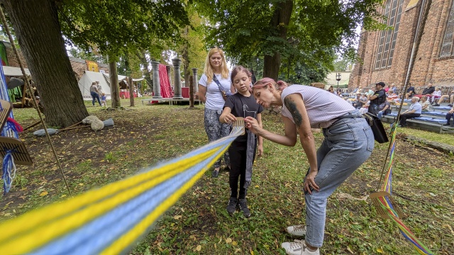 Fot. Maciej Papke [Radio Szczecin] Koronacja Bolesława Chrobrego wieczorem w Jasienicy [WIDEO, ZDJĘCIA]