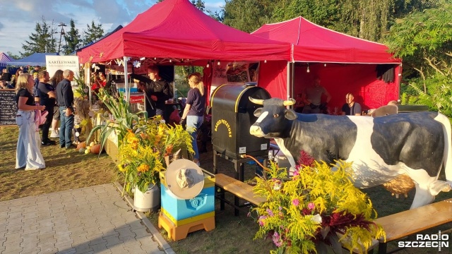 Fot. Joanna Maraszek [Radio Szczecin] Dożynki w Przybiernowie. "Czas radości, zabawy, podziękowania dla rolników" [ZDJĘCIA]