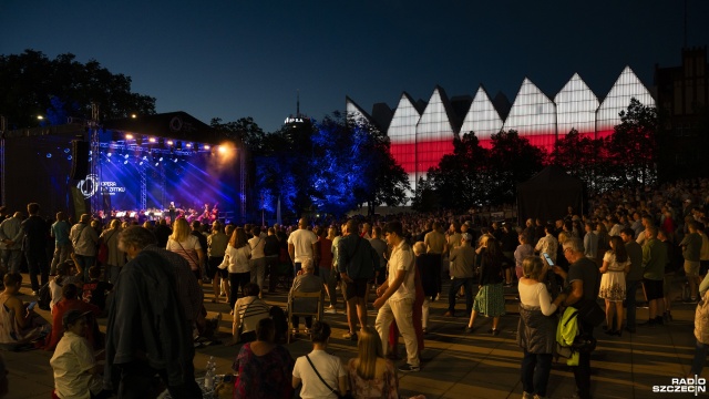 Fot. Kamila Kozioł [Radio Szczecin] Muzyczne zakończenie obchodów 45. rocznicy podpisania Porozumień Sierpniowych [ZDJĘCIA]