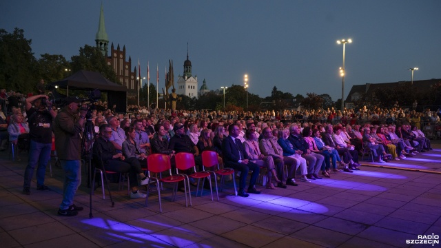 Fot. Kamila Kozioł [Radio Szczecin] Muzyczne zakończenie obchodów 45. rocznicy podpisania Porozumień Sierpniowych [ZDJĘCIA]