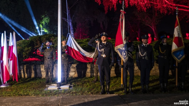 Fot. Wojciech Ochrymiuk [Radio Szczecin] Rocznica wybuchu II wojny światowej. Uroczystości w Stargardzie [WIDEO, ZDJĘCIA]