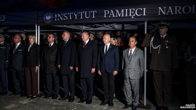 Fot. Wojciech Ochrymiuk [Radio Szczecin] Rocznica wybuchu II wojny światowej. Uroczystości w Stargardzie [WIDEO, ZDJĘCIA]