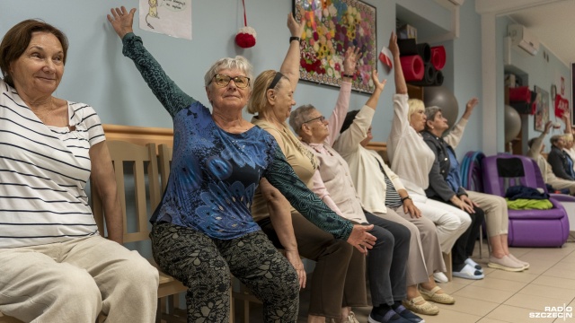 Fot. Maciej Papke [Radio Szczecin] Ci seniorzy wiedzą, jak obronić się w ciemnej uliczce [WIDEO, ZDJĘCIA]