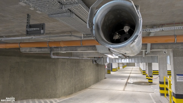 Fot. Maciej Papke [Radio Szczecin] Nowy parkingowiec przy ul. Małkowskiego. Mieszkańcy: czekamy z utęsknieniem [WIDEO, ZDJĘCIA]