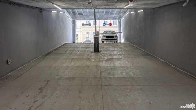 Fot. Maciej Papke [Radio Szczecin] Nowy parkingowiec przy ul. Małkowskiego. Mieszkańcy: czekamy z utęsknieniem [WIDEO, ZDJĘCIA]