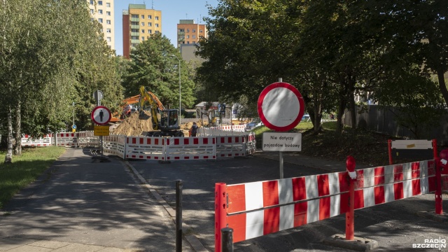 Fot. Wojciech Ochrymiuk [Radio Szczecin] Nowa instalacja częściowym rozwiązaniem problemów na Niebuszewie [WIDEO, ZDJĘCIA]