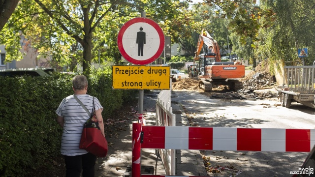 Fot. Wojciech Ochrymiuk [Radio Szczecin] Nowa instalacja częściowym rozwiązaniem problemów na Niebuszewie [WIDEO, ZDJĘCIA]