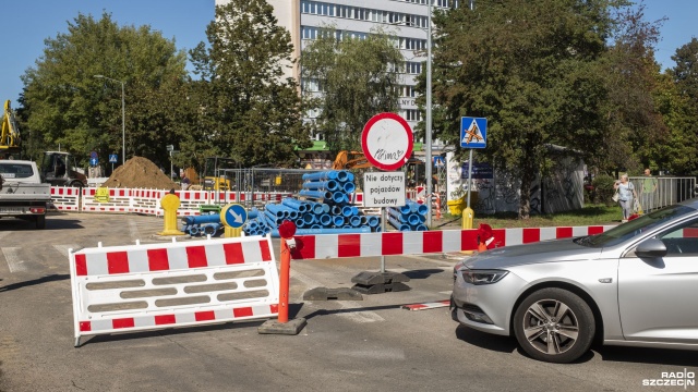 Fot. Wojciech Ochrymiuk [Radio Szczecin] Nowa instalacja częściowym rozwiązaniem problemów na Niebuszewie [WIDEO, ZDJĘCIA]