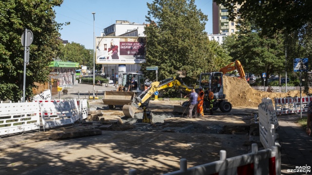 Fot. Wojciech Ochrymiuk [Radio Szczecin] Nowa instalacja częściowym rozwiązaniem problemów na Niebuszewie [WIDEO, ZDJĘCIA]