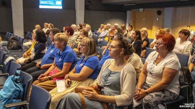 Fot. Wojciech Ochrymiuk [Radio Szczecin] "Każdy z nas małymi gestami może pomagać osobom niewidomym" [ZDJĘCIA]