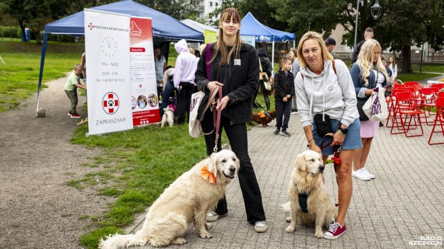 Fot. Wojciech Ochrymiuk [Radio Szczecin] Warsztaty, konsultacje z weterynarzem, parada - psie targi w Stargardzie [WIDEO, ZDJĘCIA]