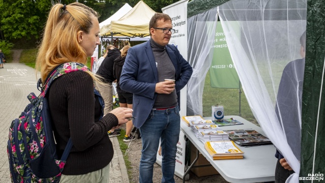Fot. Wojciech Ochrymiuk [Radio Szczecin] Warsztaty, konsultacje z weterynarzem, parada - psie targi w Stargardzie [WIDEO, ZDJĘCIA]