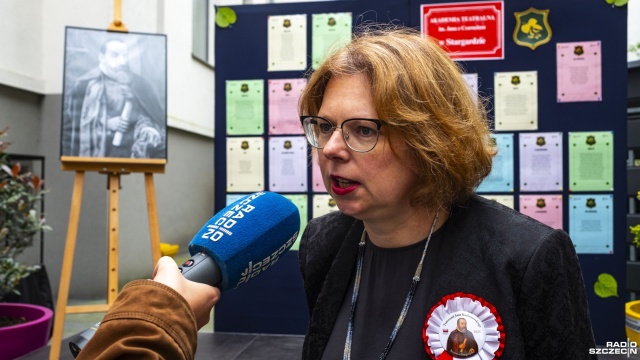 Fot. Wojciech Ochrymiuk [Radio Szczecin] Narodowe Czytanie w Stargardzie z przymrużeniem oka [WIDEO, ZDJĘCIA]