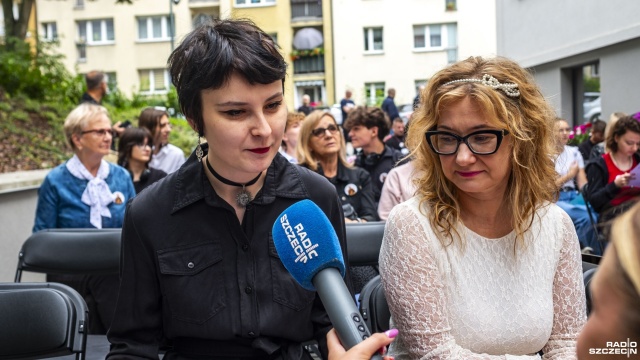 Fot. Wojciech Ochrymiuk [Radio Szczecin] Narodowe Czytanie w Stargardzie z przymrużeniem oka [WIDEO, ZDJĘCIA]