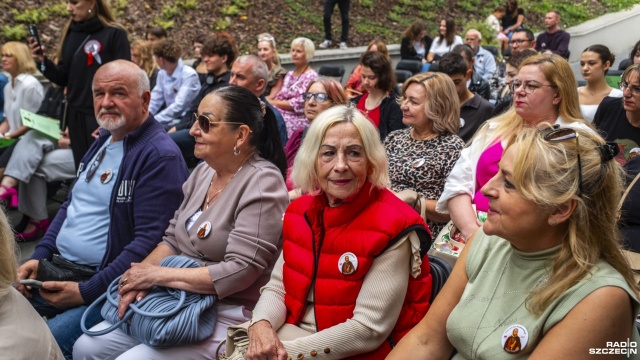 Fot. Wojciech Ochrymiuk [Radio Szczecin] Narodowe Czytanie w Stargardzie z przymrużeniem oka [WIDEO, ZDJĘCIA]