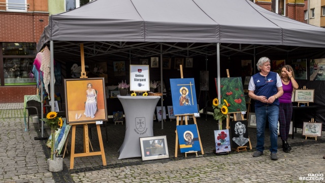 Fot. Wojciech Ochrymiuk [Radio Szczecin] Sztuka opanowała Stargard [WIDEO, ZDJĘCIA]