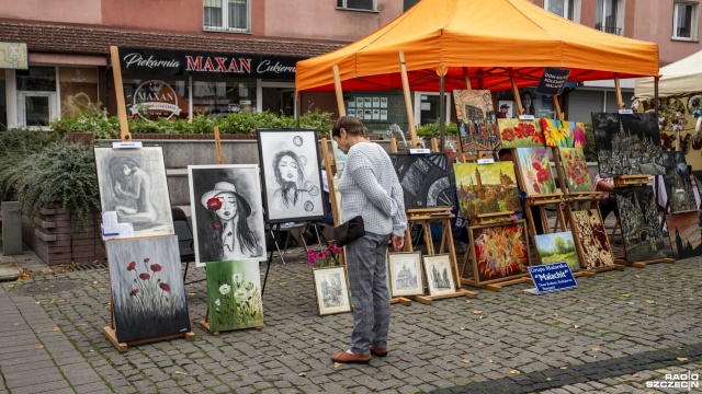 Fot. Wojciech Ochrymiuk [Radio Szczecin] Sztuka opanowała Stargard [WIDEO, ZDJĘCIA]