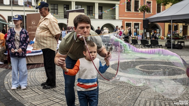 Fot. Wojciech Ochrymiuk [Radio Szczecin] Sztuka opanowała Stargard [WIDEO, ZDJĘCIA]