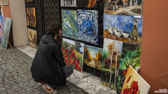 Fot. Wojciech Ochrymiuk [Radio Szczecin] Sztuka opanowała Stargard [WIDEO, ZDJĘCIA]