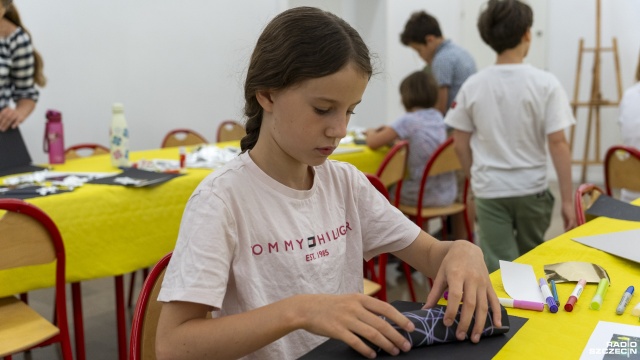 Fot. Maciej Papke [Radio Szczecin] "Sztuka jutra" w rękach dzieci [WIDEO, ZDJĘCIA]