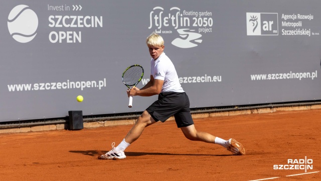 Fot. Robert Stachnik [Radio Szczecin] Porażka Alana Ważnego w Invest in Szczecin Open [WIDEO, ZDJĘCIA]