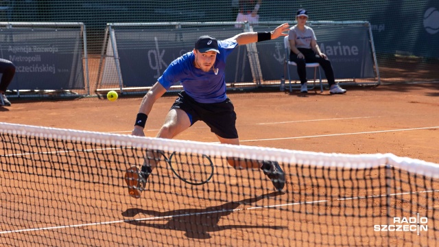 Fot. Robert Stachnik [Radio Szczecin] Porażka Alana Ważnego w Invest in Szczecin Open [WIDEO, ZDJĘCIA]