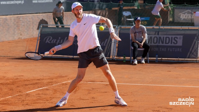 Fot. Robert Stachnik [Radio Szczecin] Porażka Alana Ważnego w Invest in Szczecin Open [WIDEO, ZDJĘCIA]