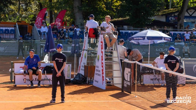 Fot. Robert Stachnik [Radio Szczecin] Porażka Alana Ważnego w Invest in Szczecin Open [WIDEO, ZDJĘCIA]