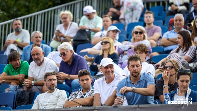 Fot. Robert Stachnik [Radio Szczecin] Porażka Polaka w Szczecinie w turnieju Invest in Szczecin Open [ZDJĘCIA]
