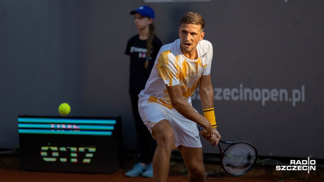 Vit Kopriva. Fot. Robert Stachnik [Radio Szczecin] Porażka Polaka w Szczecinie w turnieju Invest in Szczecin Open [ZDJĘCIA]