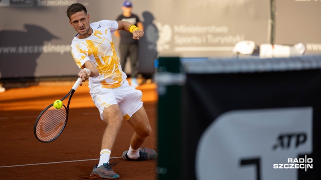 Vit Kopriva. Fot. Robert Stachnik [Radio Szczecin] Porażka Polaka w Szczecinie w turnieju Invest in Szczecin Open [ZDJĘCIA]