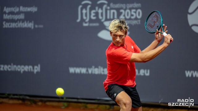 Mateusz Lange. Fot. Robert Stachnik [Radio Szczecin] Invest in Szczecin Open bez Polaków w singlu [ZDJĘCIA]