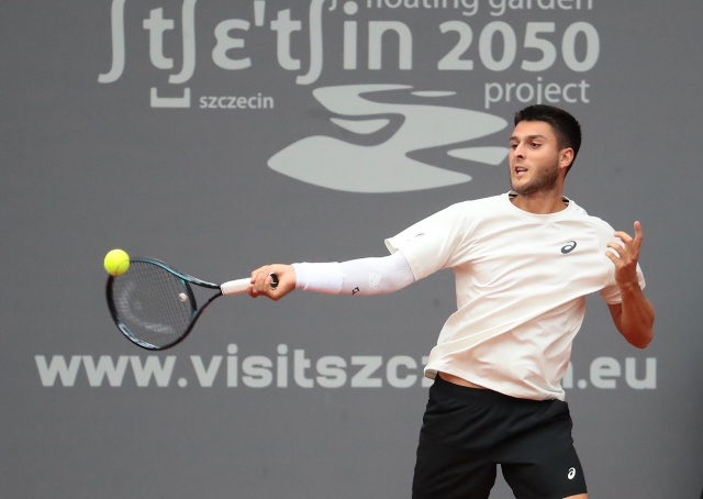 Hiszpan Pablo Llamas Ruiz. Fot. Biuro Prasowe Invest in Szczecin Open Argentyńsko-hiszpański finał w Szczecinie [ZDJĘCIA]
