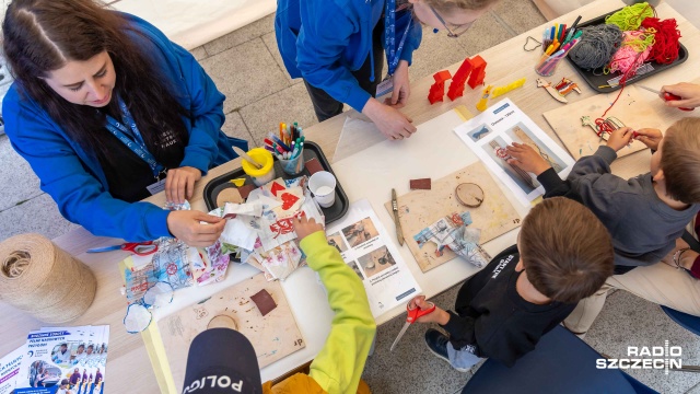 Fot. Robert Stachnik [Radio Szczecin] Warsztaty, pokazy, wirtualne wycieczki - piknik naukowy Morskiego Centrum Nauki [ZDJĘCIA]