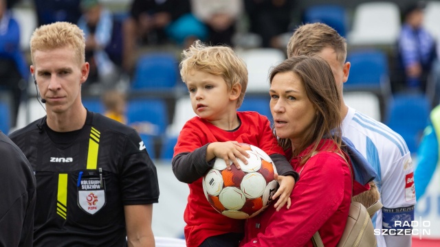 Fot. Robert Stachnik [Radio Szczecin] Kibice mogli się dorzucić do zbiórki dla chorego Adasia [ZDJĘCIA]