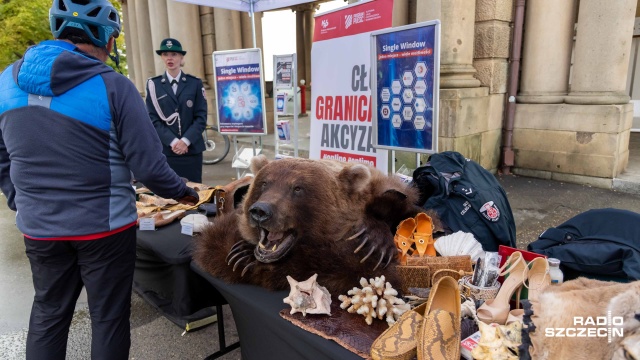 Fot. Robert Stachnik [Radio Szczecin] Ćwiczenia i odznaczenia, czyli szczecińska skarbówka świętuje [WIDEO, ZDJĘCIA]