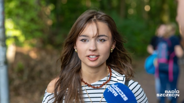 Fot. Robert Stachnik [Radio Szczecin] Zebrali worki pełne śmieci - szczecińscy licealiści wzięli udział w Akcji Sprzątania Świata [WIDEO, ZDJĘCIA]