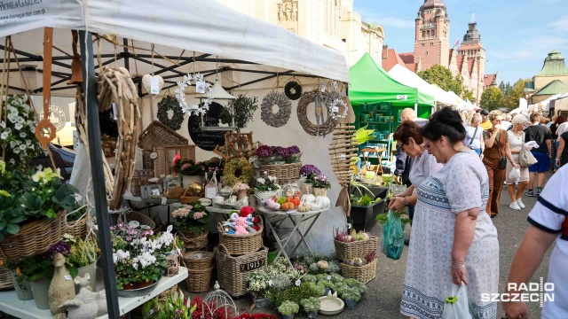 Fot. Robert Stachnik [Radio Szczecin] Jesień za rogiem, ale szczecinianie pamiętają o swoich ogrodach [WIDEO, ZDJĘCIA]