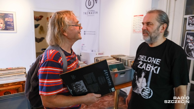 Fot. Robert Stachnik [Radio Szczecin] Szczecińska Giełda Płytowa - każdy znajdzie coś dla siebie [ZDJĘCIA]