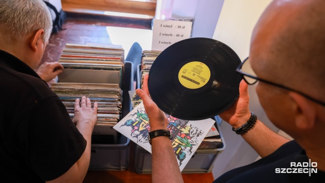 Fot. Robert Stachnik [Radio Szczecin] Szczecińska Giełda Płytowa - każdy znajdzie coś dla siebie [ZDJĘCIA]