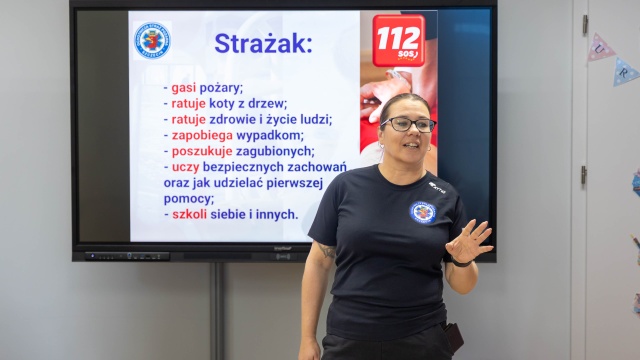 Fot. Robert Stachnik [Radio Szczecin] Szczecińskie przedszkolaki uczyły się bezpiecznych zachowań [ZDJĘCIA]