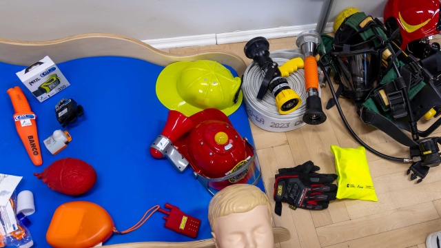 Fot. Robert Stachnik [Radio Szczecin] Szczecińskie przedszkolaki uczyły się bezpiecznych zachowań [ZDJĘCIA]