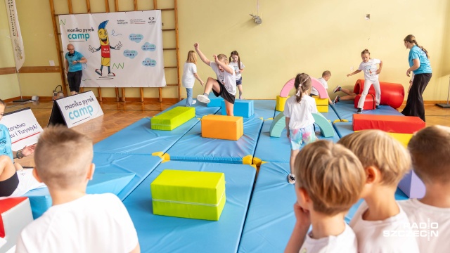 Fot. Robert Stachnik [Radio Szczecin] Pyrek: chodzi o tę euforię przy uprawianiu sportu przez dzieci [WIDEO, ZDJĘCIA]