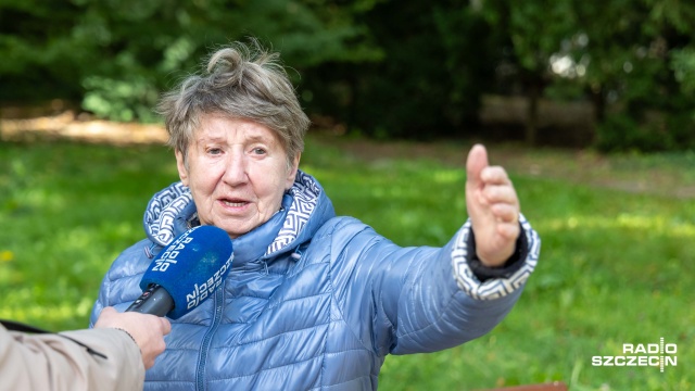 Fot. Robert Stachnik [Radio Szczecin] Pomnik przechodzi renowację, ale konserwator zabytków ma wątpliwości 
[ZDJĘCIA]