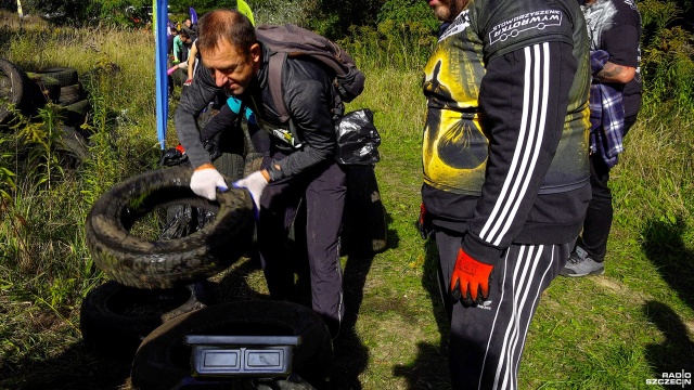 Fot. Wojciech Ochrymiuk [Radio Szczecin] Trashmageddon w Szczecinie, czyli ekstremalne zawody w sprzątaniu [WIDEO, ZDJĘCIA]