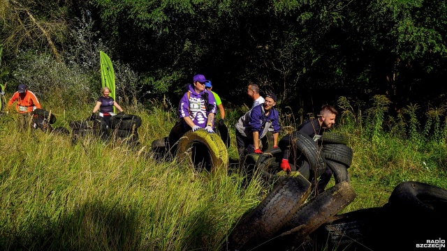 Fot. Wojciech Ochrymiuk [Radio Szczecin] Trashmageddon w Szczecinie, czyli ekstremalne zawody w sprzątaniu [WIDEO, ZDJĘCIA]