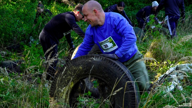 Fot. Wojciech Ochrymiuk [Radio Szczecin] Trashmageddon w Szczecinie, czyli ekstremalne zawody w sprzątaniu [WIDEO, ZDJĘCIA]