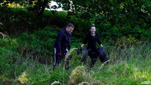 Fot. Wojciech Ochrymiuk [Radio Szczecin] Trashmageddon w Szczecinie, czyli ekstremalne zawody w sprzątaniu [WIDEO, ZDJĘCIA]