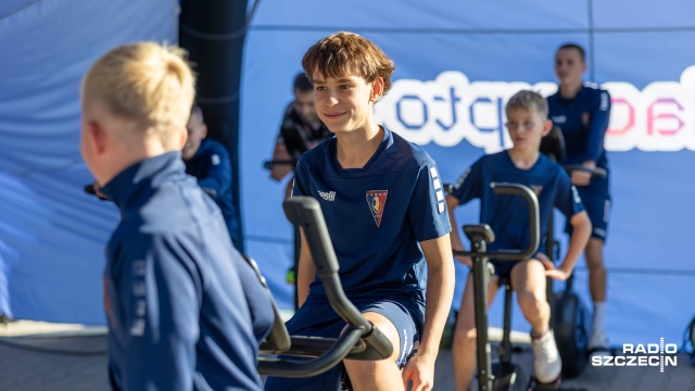 Fot. Robert Stachnik [Radio Szczecin] Akcja charytatywna "kilometry na pomoc" dotarła do Szczecina [ZDJĘCIA]