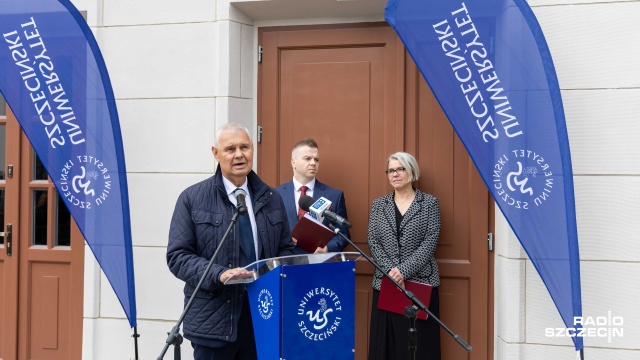 Fot. Robert Stachnik [Radio Szczecin] Studenci Uniwersytetu Szczecińskiego mają nowy budynek [WIDEO, ZDJĘCIA]